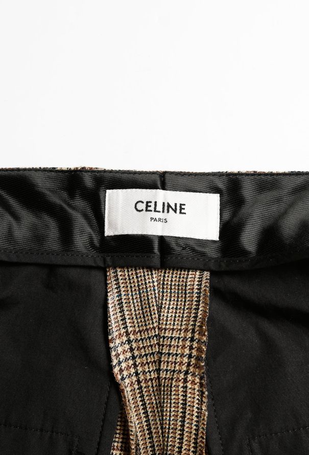 Céline 2019 Flared Prince of Wales Culottes - 7