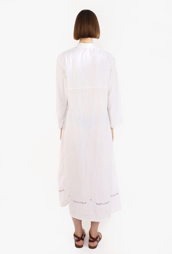 Embroidered Cotton Kaftan - 5