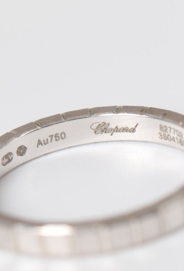 Chopard 18k White Gold Ice Cube Ring - 6
