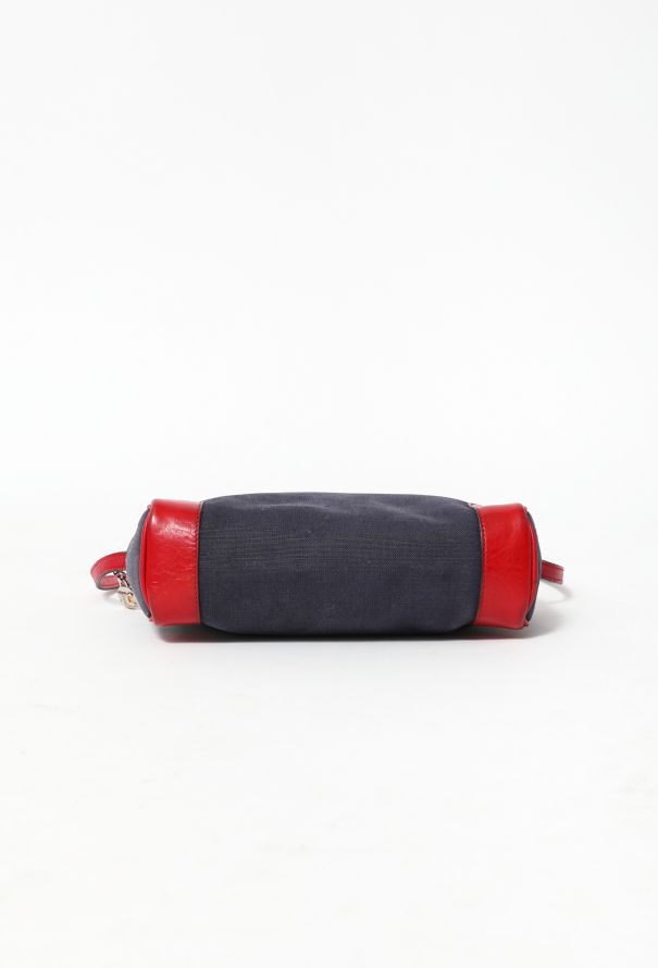 Céline '70s Canvas Triomphe Crossbody Bag - 6