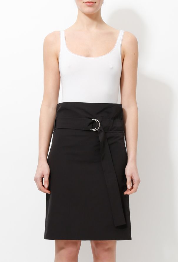 Céline Buckled Minimal Skirt - 2