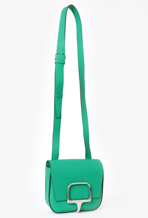 Hermès Vert Jade Della Cavalleria Mini II Bag - 2