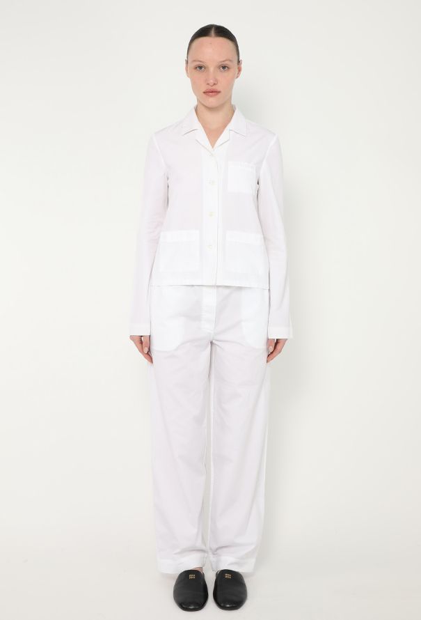Miu Miu Poplin Pajama Top, F/W 2024 - 4