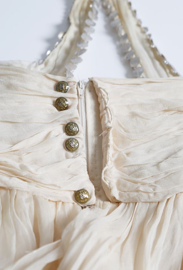 Chanel Resort 2007 Embellished Halter Dress - 8