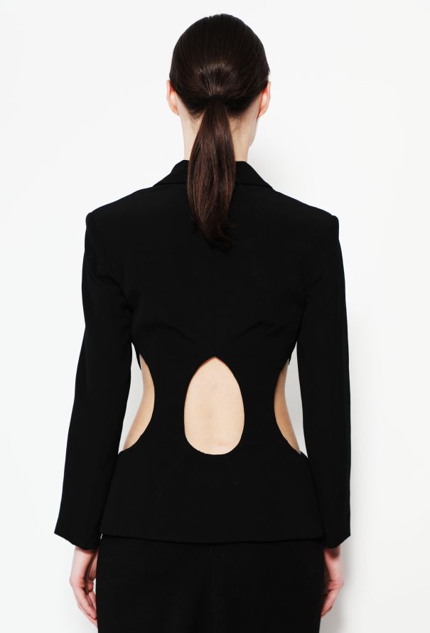 Jean Paul Gaultier '90s Cinched Cut-Out Blazer - 5