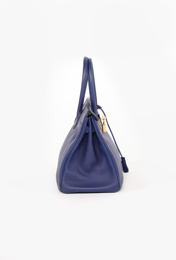 Hermès Bleu Sapphire Togo Birkin 30 - 6