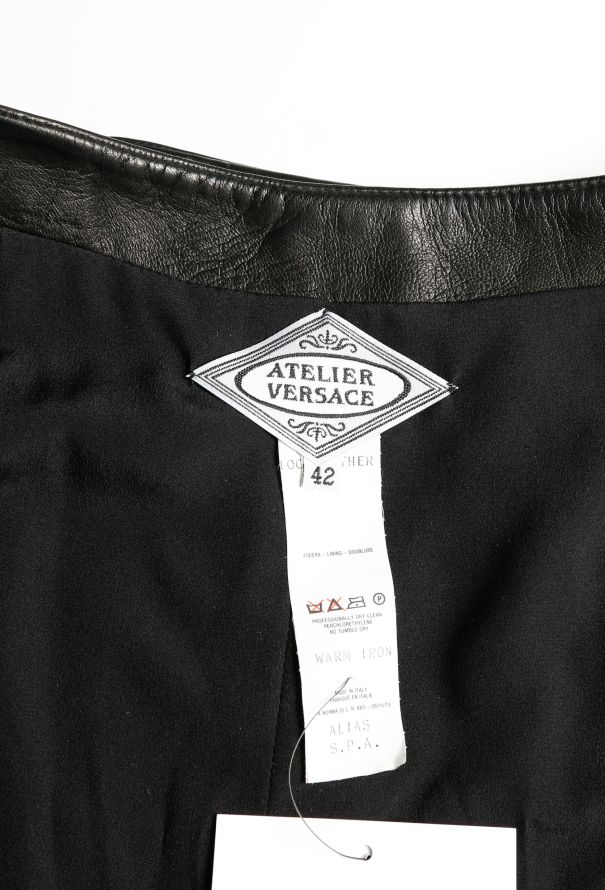 Gianni Versace COLLECTOR Atelier F/W 1997 Letter Skirt - 5