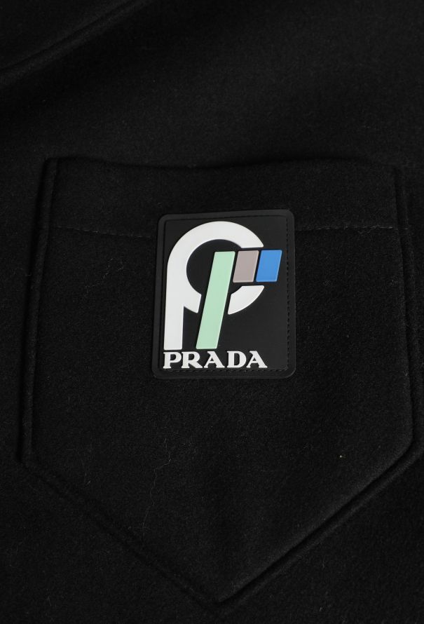 Prada Cropped Ombré Wool Jacket - 6