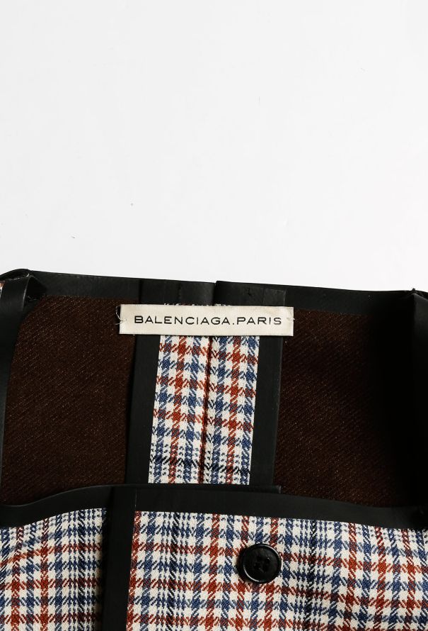 Balenciaga Pre-Fall 2008 Plaid Jacket - 6