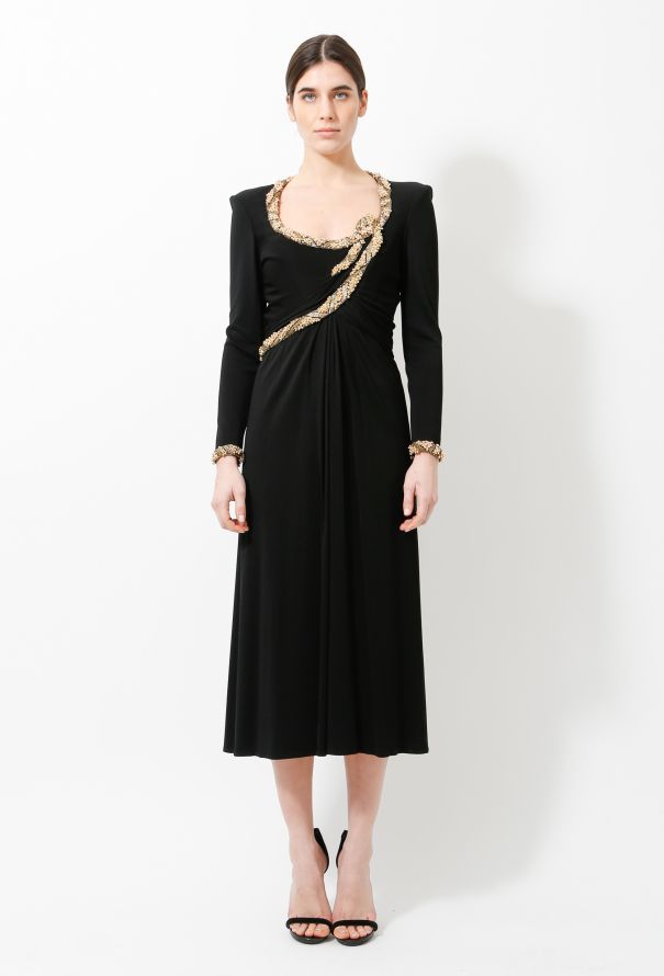 80s Bob Mackie Embellished Dress - 1