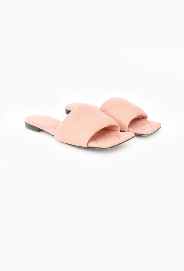 Bottega Veneta 2021 Quilted Lido Sandals - 3