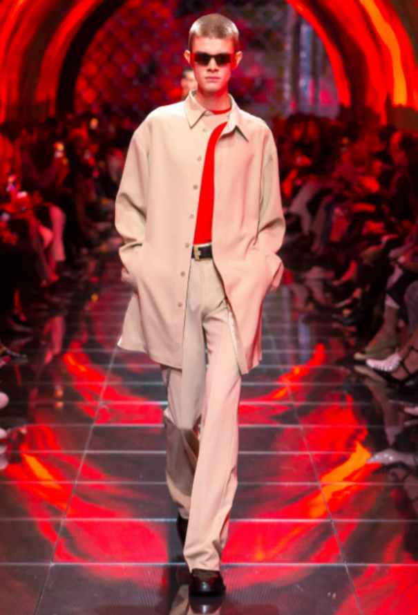 Balenciaga S/S 2019 Beige Ensemble - 2