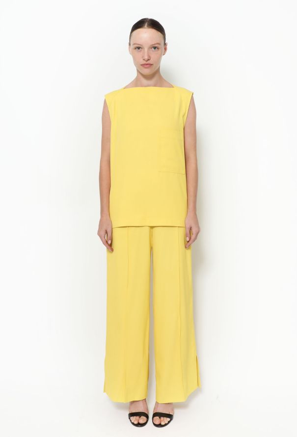 Jil Sander 2023 Twill Pant Ensemble - 1