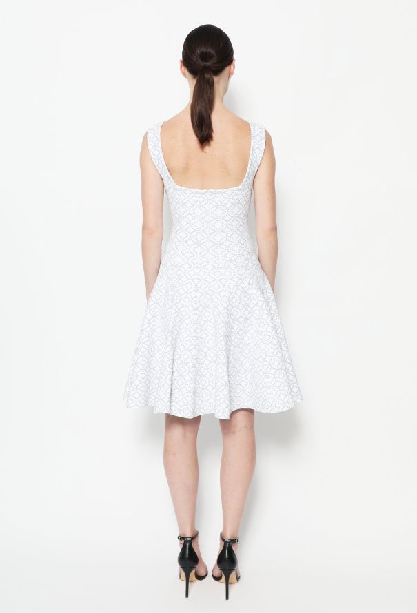 Alaïa S/S 2012 Laser-Stud Skater Dress - 4