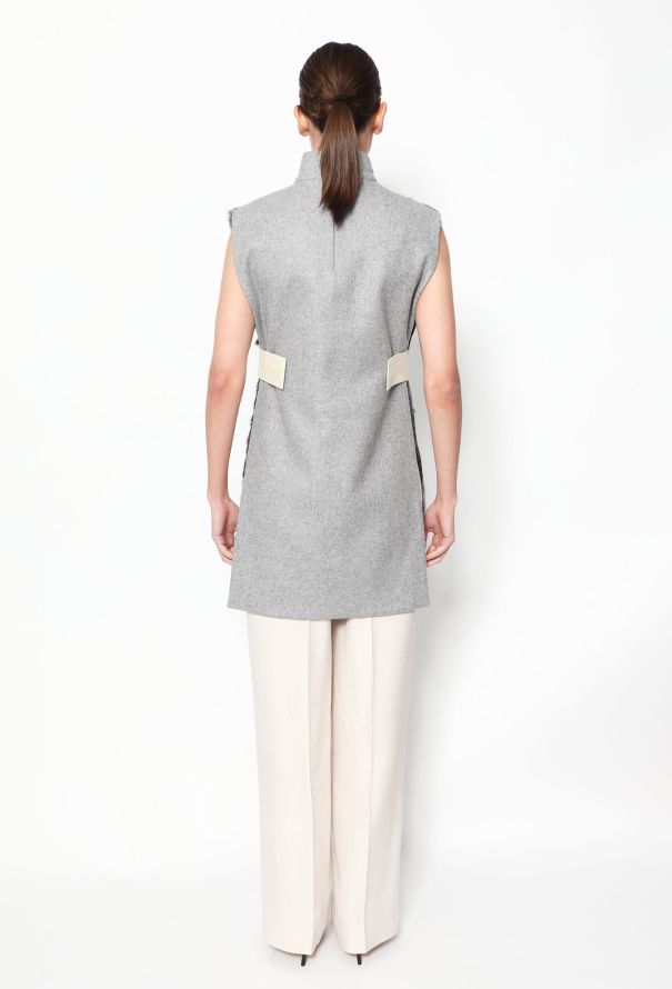 Céline Pre-Fall 2013 Fur & Cashmere Tunic - 5