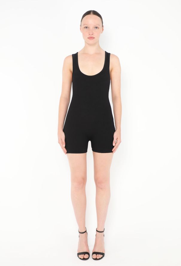 Bottega Veneta S/S 2024 Textured Black Bodysuit - 1