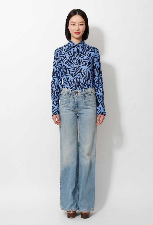 Chloé F/W 2018 Graphic Shirt - 5