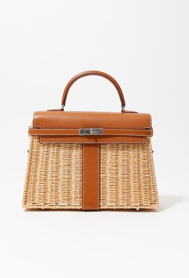 Hermès Collector Barenia & Osier Picnic Kelly 35 - 1