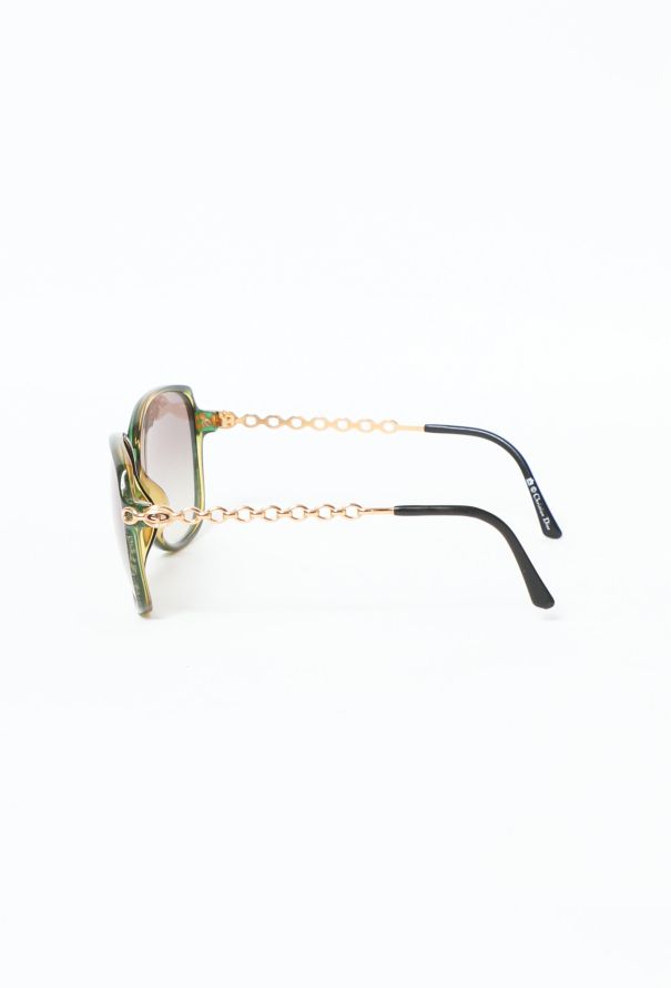 Christian Dior Vintage Chainloop Frame Sunglasses - 3