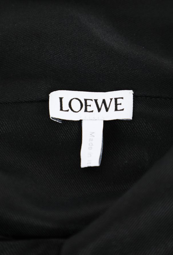 Loewe 2023 Silk Ruffle Midi Dress - 5