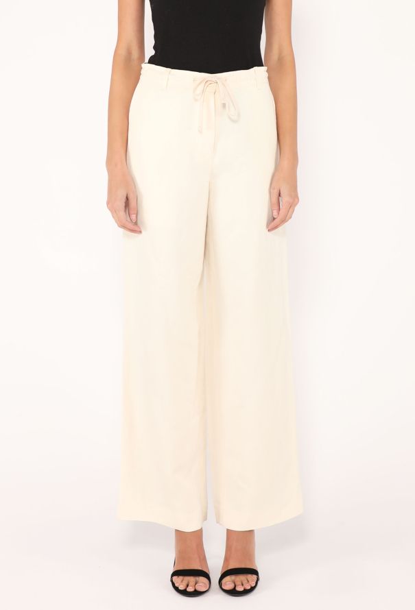 The Row S/S 2022 Dandy Linen Trousers - 4