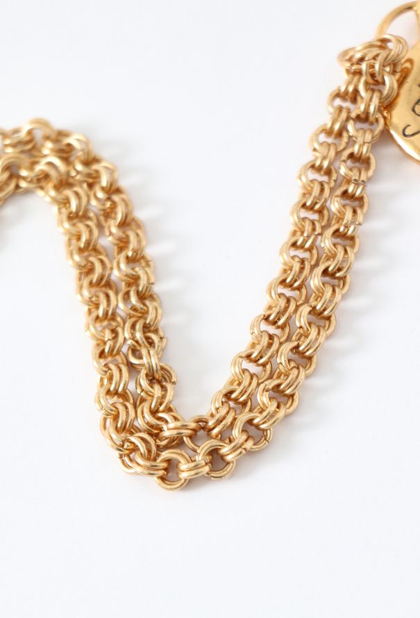 Saint Laurent 1992 Sculpted Heart Sautoir - 3
