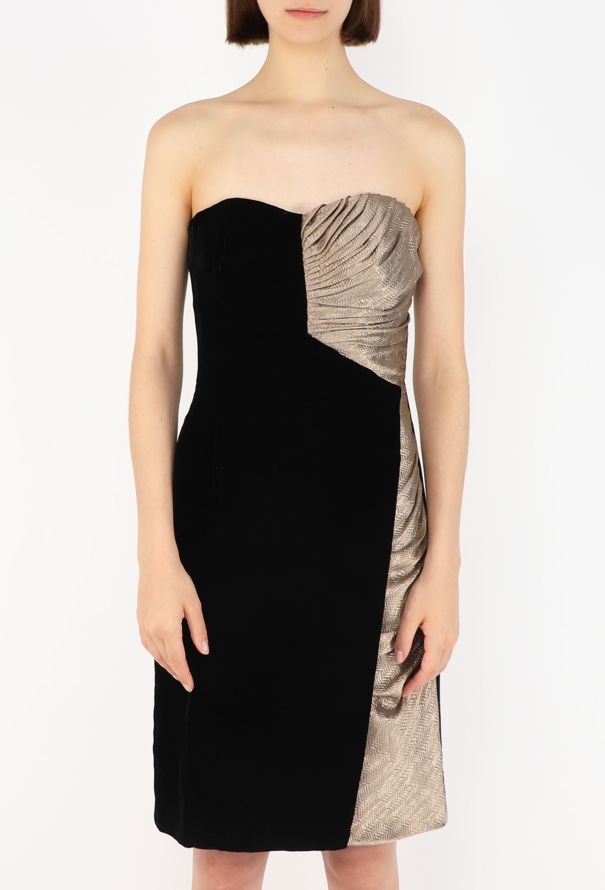 Giorgio Armani Draped Bustier Dress, F/W 2009 - 3