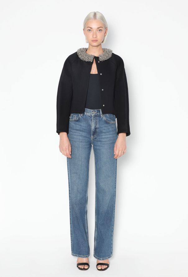 Balenciaga F/W 2015 Chainlink Collar Jacket - 4