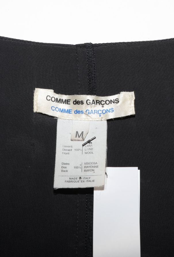 Comme des Garçons '90s Belted Twill Maxi Dress - 6