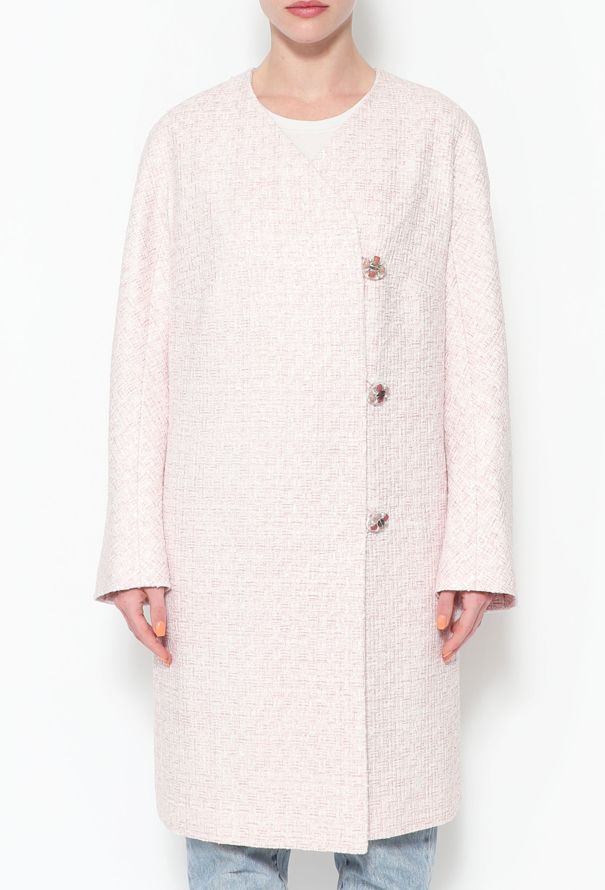Chanel CAMPAIGN S/S 2016 Iridescent Tweed Coat - 5