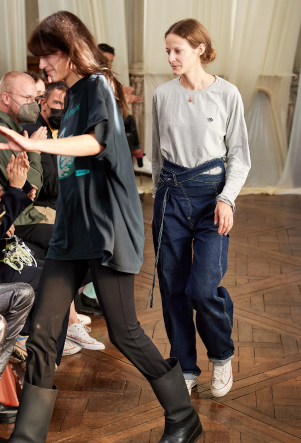 Ottolinger S/S 2022 Wrap Jeans - 2
