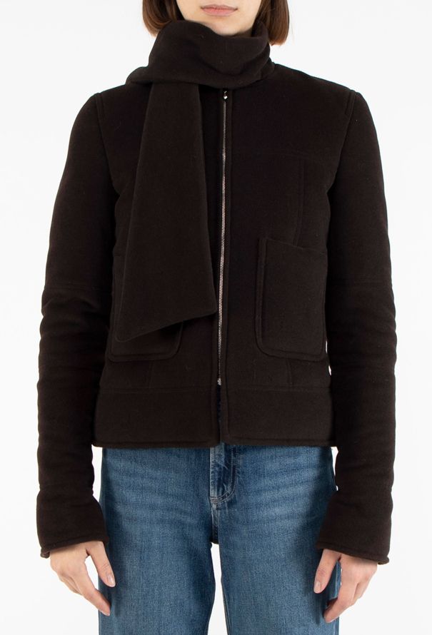 Chanel Early 2000s Padded Scarf Jacket - 1