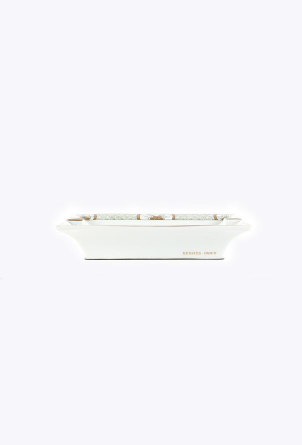 Hermès Porcelain Painted Rooster Ashtray, 1960s - 2