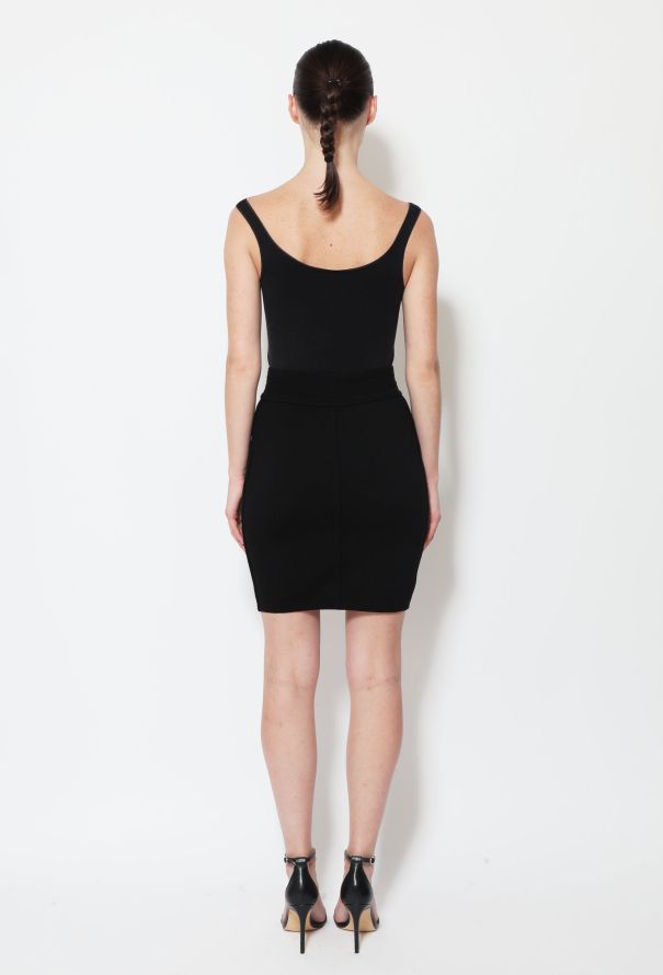 Alaïa 90s Classic Knit Skirt - 3