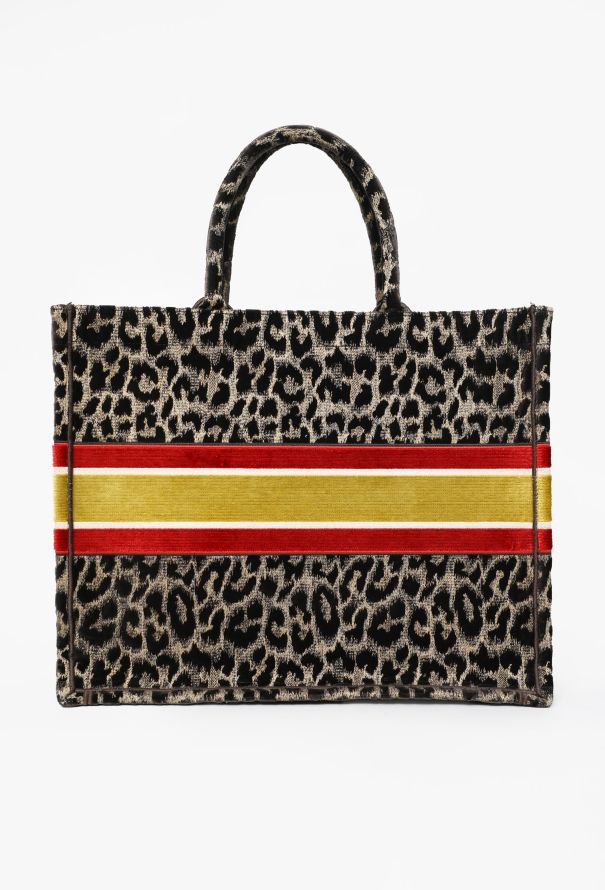 Dior Large Leopard Mizza Book Tote, F/W 2021 - 5