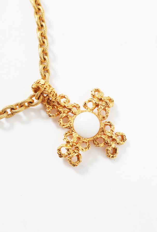 Chanel COLLECTOR 1993 Filigree 'CC' Necklace - 3