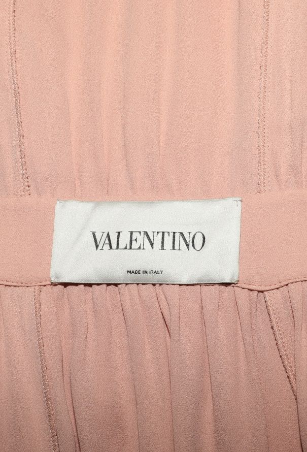 Valentino S/S 2015 Ruffled Crêpe Dress - 6