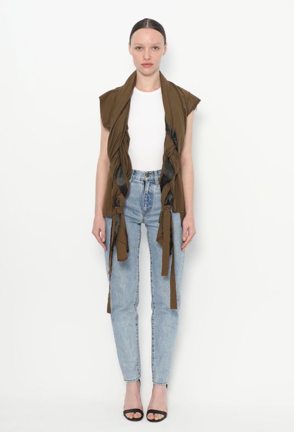 Comme des Garçons 2003 Braided Trim Vest - 3