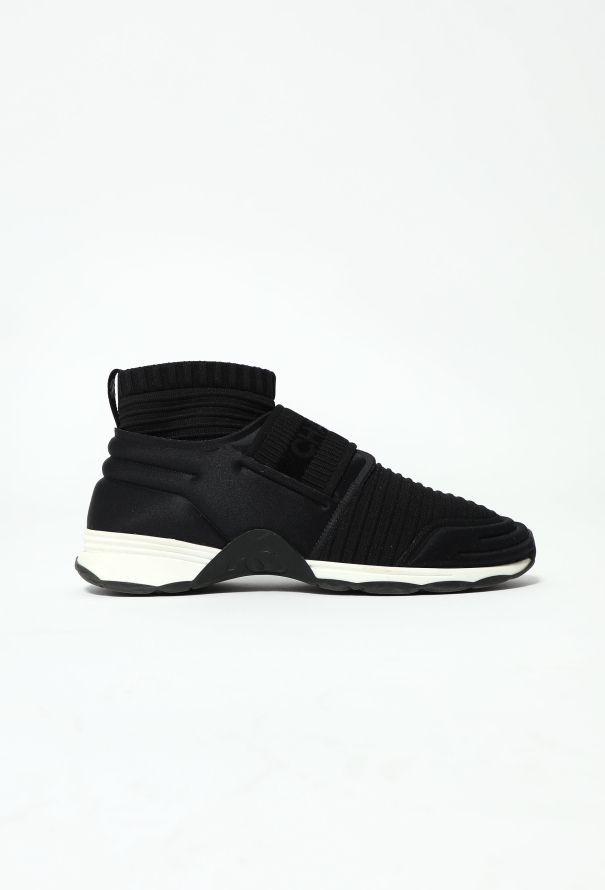 Chanel 'CC' Sock Sneakers - 1