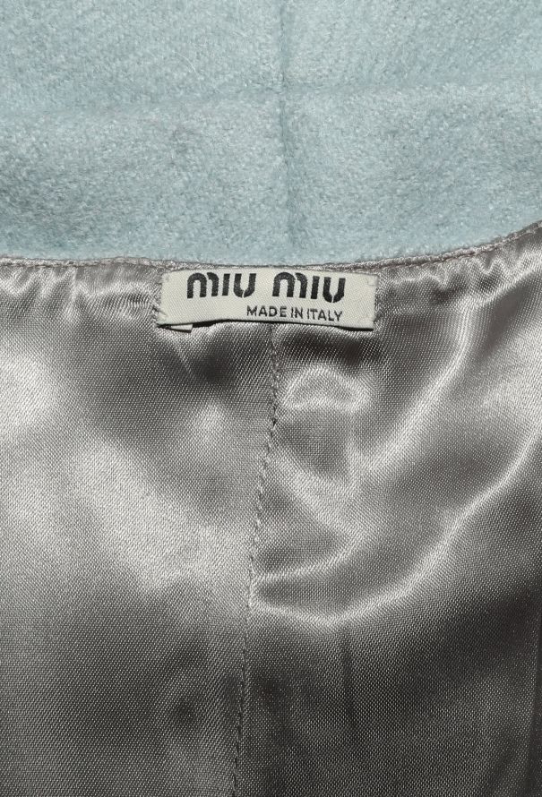 Miu Miu Early 2000s Felted Bustier Top - 4