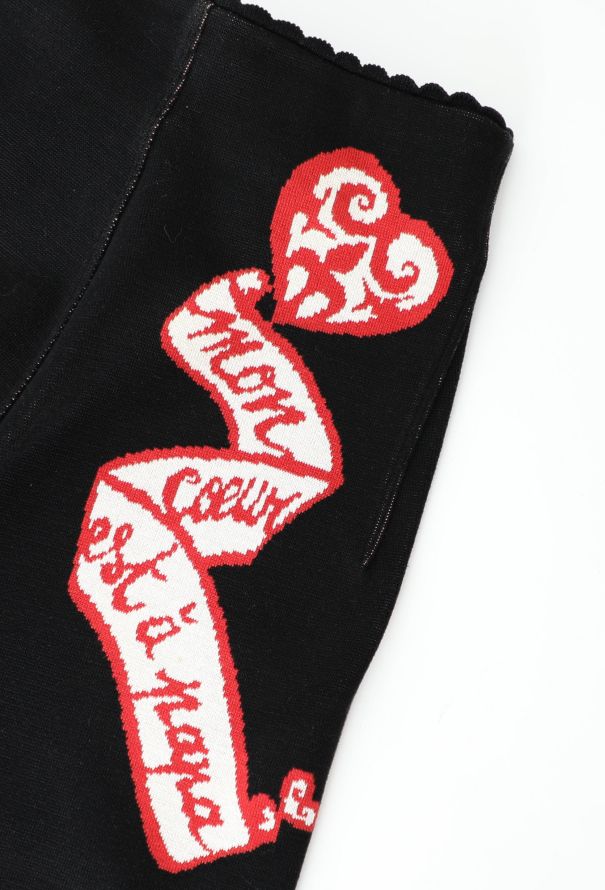 Alaïa RARE S/S 1992 'Mon Coeur est à Papa' Ensemble - 13