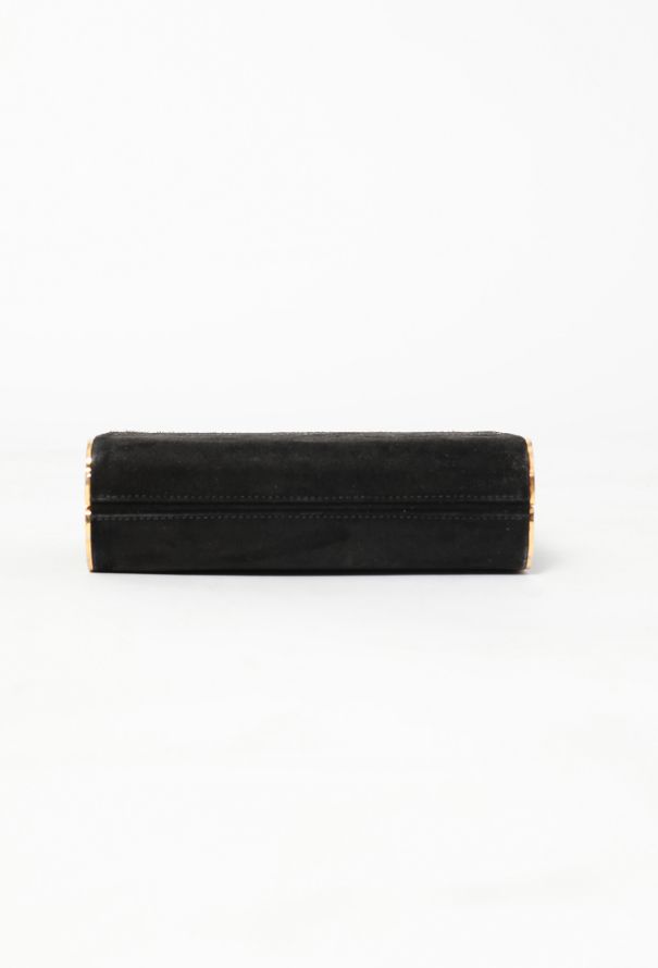 Vintage Charles Jourdan Velvet Shoulder Bag - 6