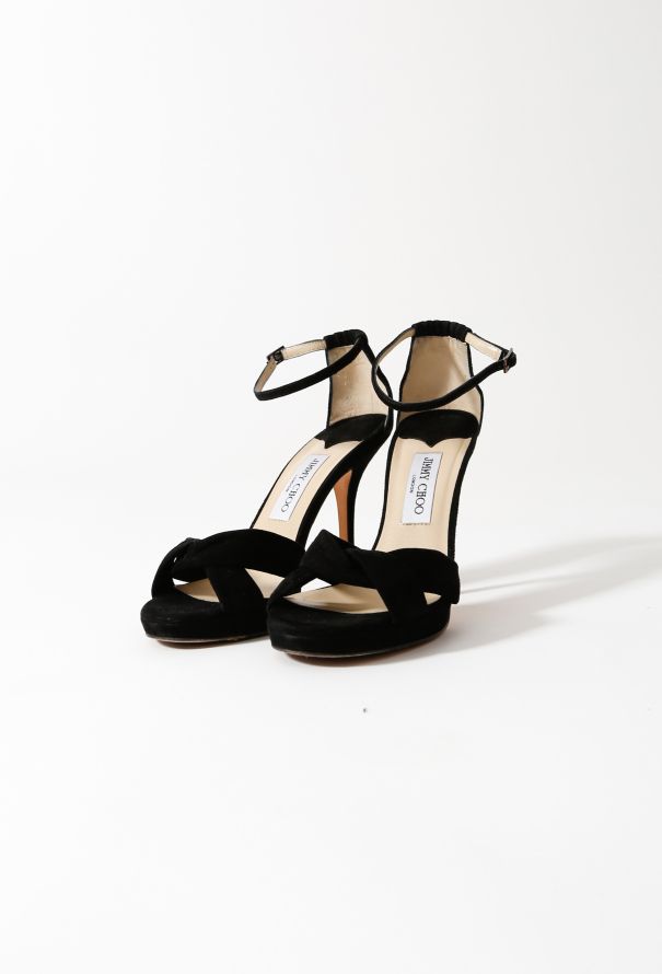 Modern Designers Jimmy Choo Suede Strappy Sandals - 3