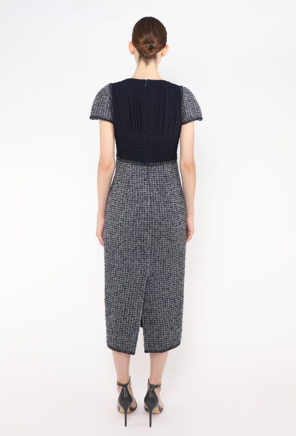 Chanel Iridescent Tonal Tweed Dress - 4