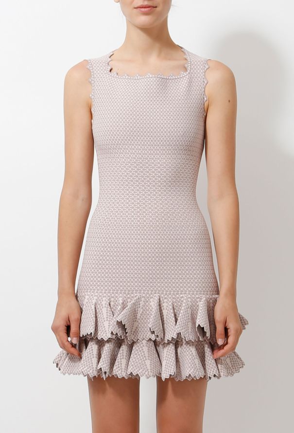 Alaïa F/W 2011 Skater Ruffled Hem Dress - 2