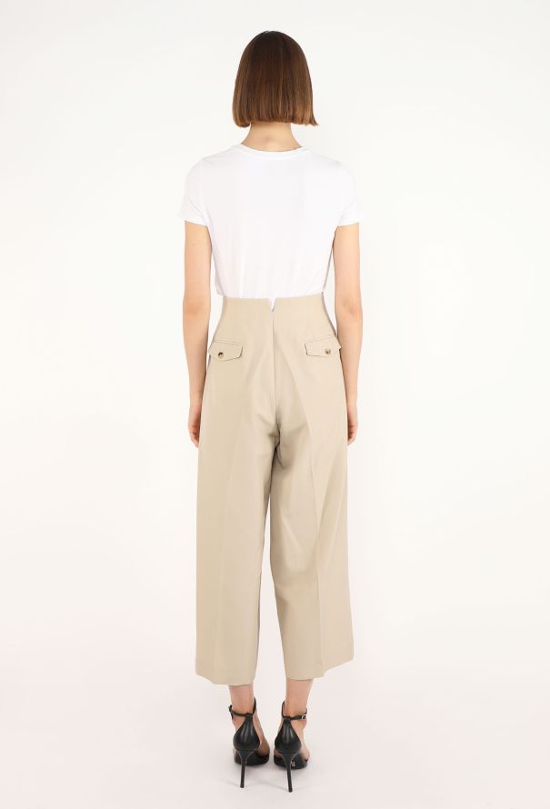 Céline Pleated Culotte Trousers - 4