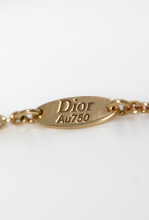 Dior 18k Yellow Gold Rose des Vents Bracelet - 5