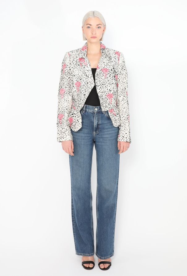 Balenciaga Resort 2010 Embroidered Peplum Jacket - 4