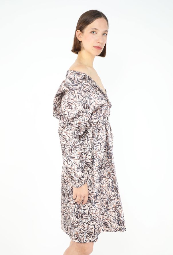 Miu Miu F/W 2025 Off-Shoulder Cotton Dress - 5