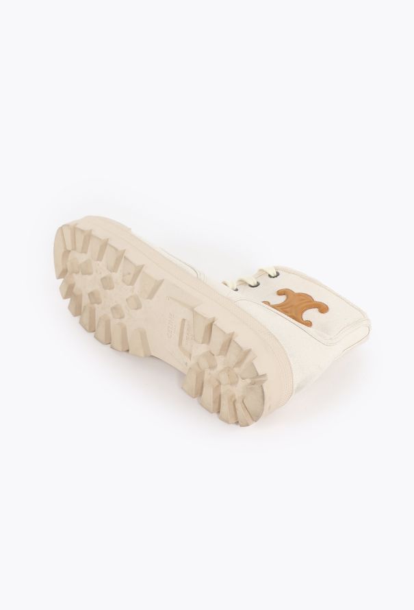 Céline 2022 Patapans Canvas Boots - 5